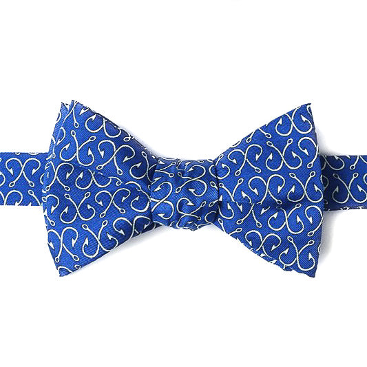 Off the Hook in Blue Bow Tie